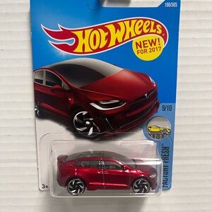 Tesla Model X Hot Wheels Toy Car